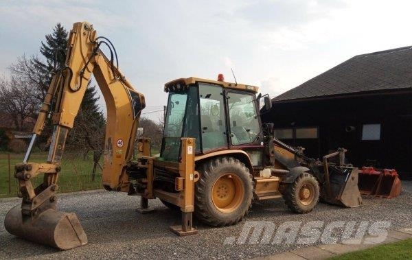 CAT 428D Rýpadlo-nakladače