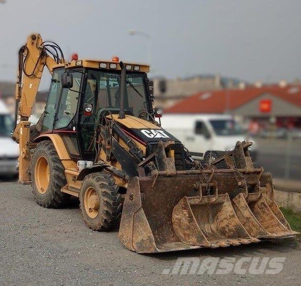 CAT 428D Rýpadlo-nakladače