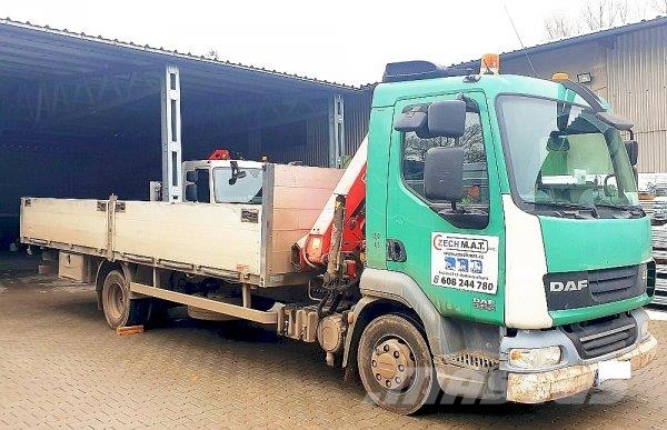 DAF FA LF 45.220 +FASSI F80A.22 Crane trucks
