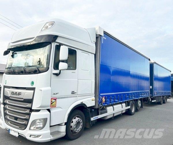 DAF XF 106.480 +Panav Flatbed / Dropside trucks