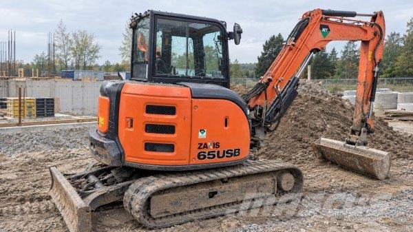 Hitachi ZX65 USB-5A CLP Pásová rýpadla