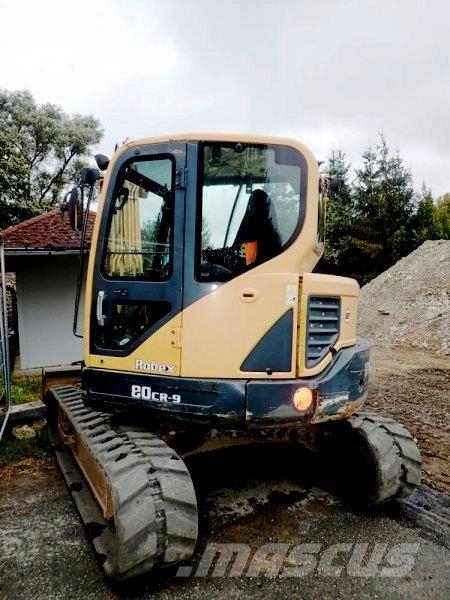 Hyundai Robex 80 CR-9 Excavadoras sobre orugas
