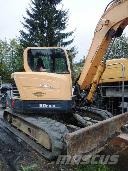 Hyundai Robex 80 CR-9 Excavadoras sobre orugas