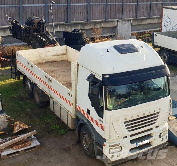 Iveco 420 Stralis +HIAB XS166 D4-pro شاحنات الرافعات