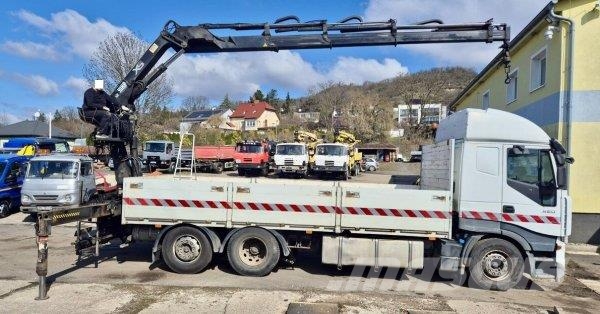 Iveco 420 Stralis +HIAB XS166 D4-pro شاحنات الرافعات