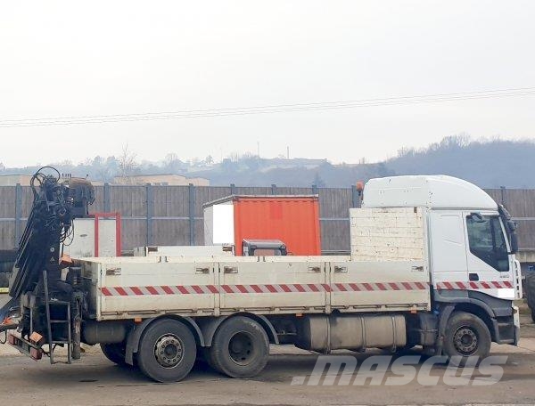 Iveco 420 Stralis +HIAB XS166 D4-pro شاحنات الرافعات