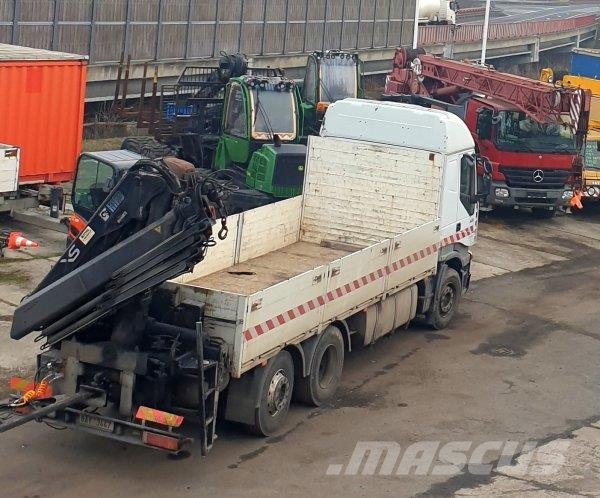 Iveco 420 Stralis +HIAB XS166 D4-pro شاحنات الرافعات