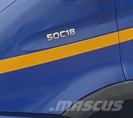Iveco 50C18 Daily (3.D 16V) Giugiaro + Effer - 3700 2S Truck mounted cranes