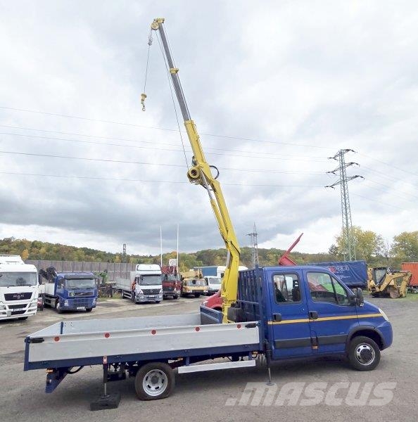 Iveco 50C18 Daily (3.D 16V) Giugiaro + Effer - 3700 2S Truck mounted cranes