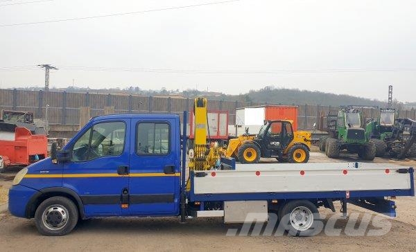 Iveco 50C18 Daily (3.D 16V) Giugiaro + Effer - 3700 2S Truck mounted cranes