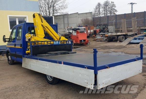 Iveco 50C18 Daily (3.D 16V) Giugiaro + Effer - 3700 2S Truck mounted cranes