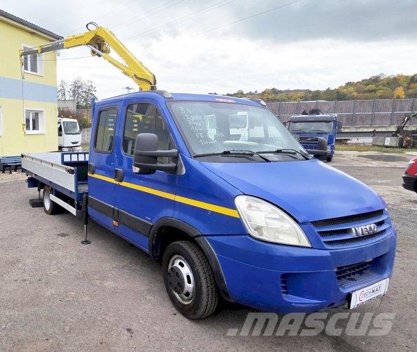 Iveco 50C18 Daily (3.D 16V) Giugiaro + Effer - 3700 2S Truck mounted cranes