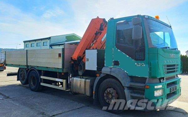 Iveco Stralis 430 +Atlas Terex 190.2E A4 Truck mounted cranes