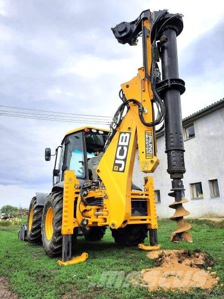JCB 4CX +Piling Master Backhoe loaders