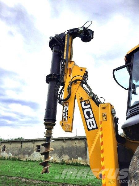 JCB 4CX +Piling Master Backhoe loaders