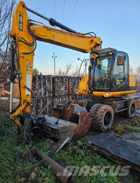 JCB JS 145 W 轮式挖掘机