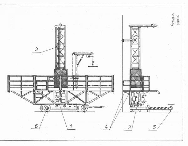  _JINÉ (CZ) Stros - PP8 A Sonstige Baumaschinen