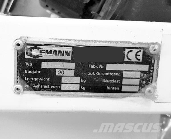 _JINÉ DE) Hofmann - H9.1 (Airspray) +Honda Costruzioni - Altro