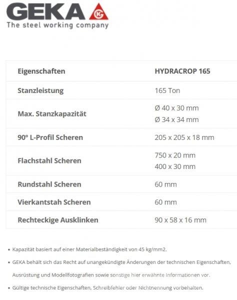 _JINÉ GEKA - Hydracrop 165/300 SD Sonstige Baumaschinen