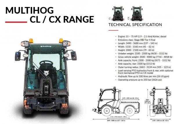 _JINÉ (IR) Multihog - CX 75 MKII Riding mowers
