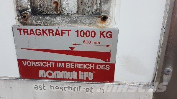 _JINÉ (SWE) ZEPRO - Mammut lift RZU 100 132 SA Sonstige Baumaschinen
