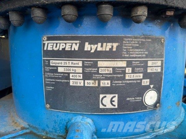 _JINÉ Teupen HyLift Gepard 25 T Rent Bouw - Overige