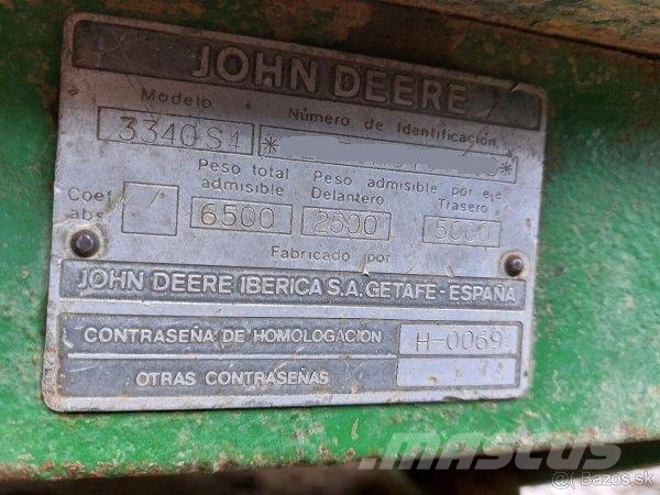 John Deere 3340 S4 (6V motor TD 5.9L) Трактори