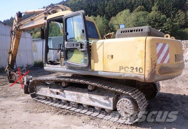 Komatsu PC 210-6K حفارات زحافة