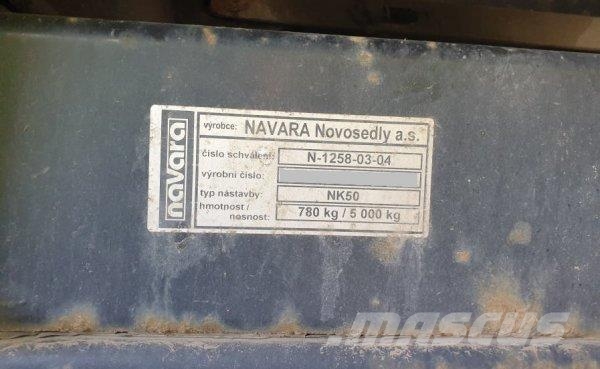 MAN LE 8.150 +(CZ) Navara -NK50 Hákový nosič kontejnerů