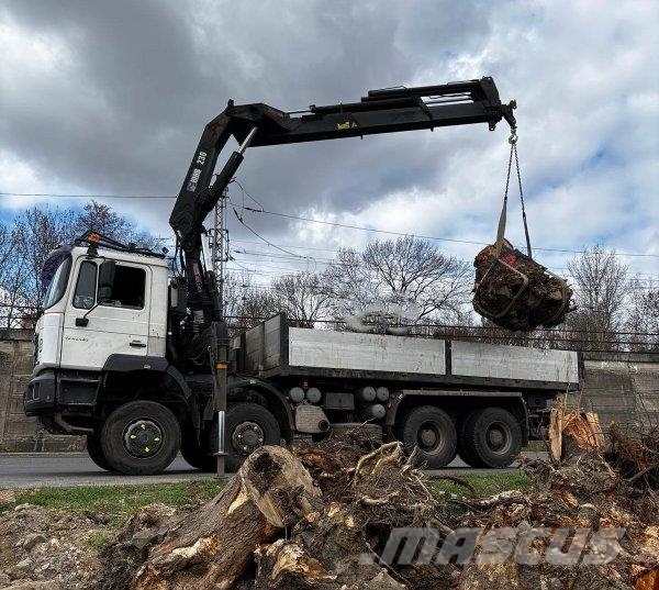 MAN TGA 41.464 VFK + Hiab 230-5 Damperli kamyonlar