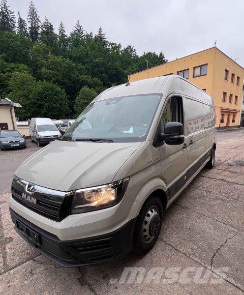 MAN TGE 5.160 Camiones con caja de remolque