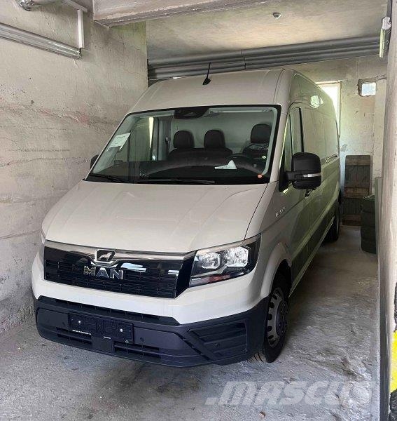 MAN TGE 5.160 Camiones con caja de remolque