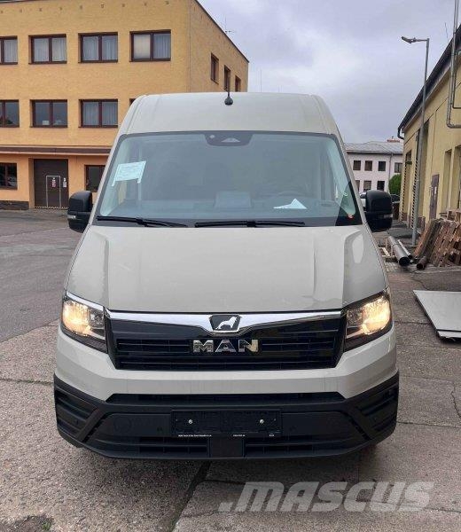 MAN TGE 5.160 Camiones con caja de remolque