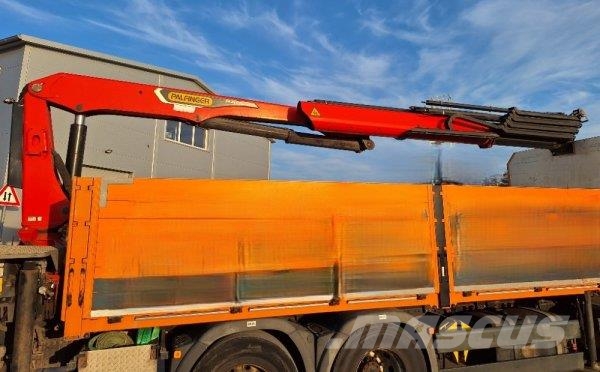 MAN TGS 26.440 +Palfinger PK26001 +Schwarzmüller Flaksläp