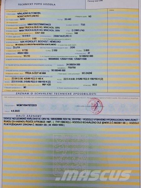 MAN TGS 33.440 +HMF 1520 Автокранове