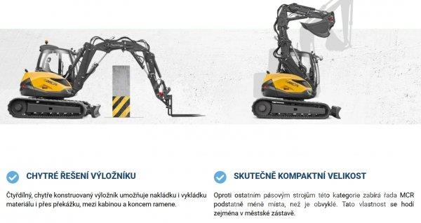 Mecalac 6 MCR Miniexcavadoras