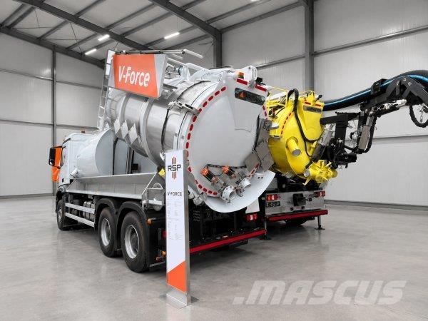 Mercedes-Benz Arocs ADR +Amphitec V-Force (! outside EU !) Säiliöautot
