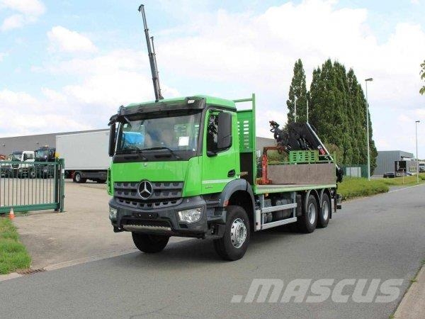 Mercedes-Benz Benz Arocs 2640 Żurawie samochodowe