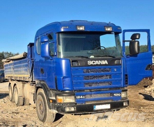 Scania P124.420 +Schwarzmueller Camiones bañeras basculantes o volquetes