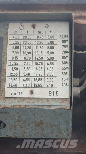 Takraf RDK 300 رافعات برجية