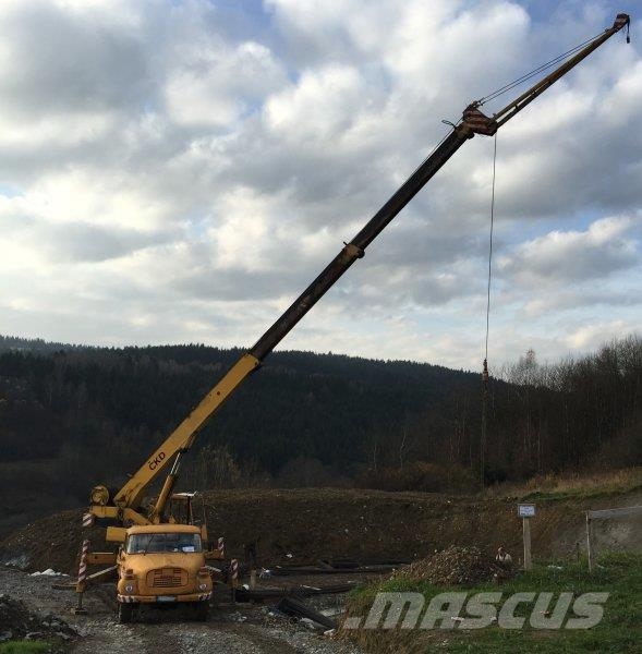 Tatra T148 +ČKD AD 20T Żurawie samochodowe