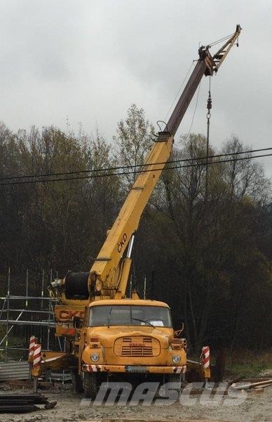 Tatra T148 +ČKD AD 20T Żurawie samochodowe