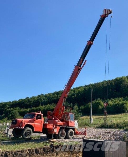Tatra T148 +ČKD AD 20T Żurawie samochodowe