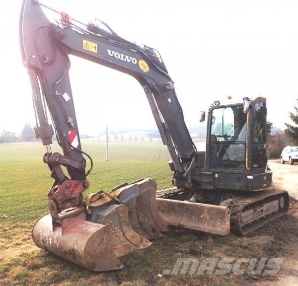 Volvo ECR 88 D Paletli ekskavatörler
