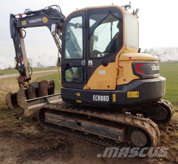 Volvo ECR 88 D Paletli ekskavatörler