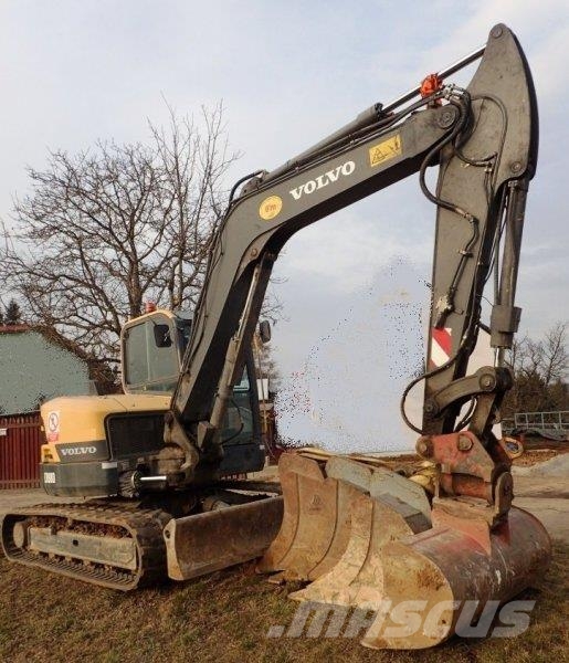 Volvo ECR 88 D Paletli ekskavatörler