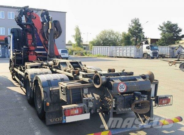 Volvo FMX 26.460 BL + HNJ شاحنات الرافعات