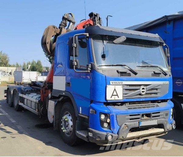 Volvo FMX 26.460 BL + HNJ شاحنات الرافعات