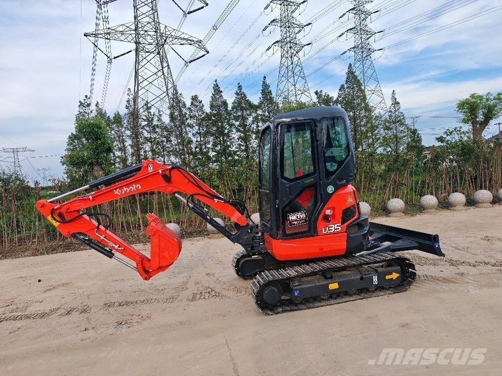 Kubota U 35 소형 굴삭기 7톤 미만