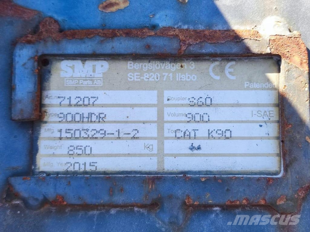 SMP 900 HDR S60 TOOTH EXCAVATOR BUCKET Kopad